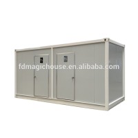 2020 container toilet ADA restroom prefab container design women and men's restroom